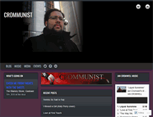Tablet Screenshot of crommunist.com